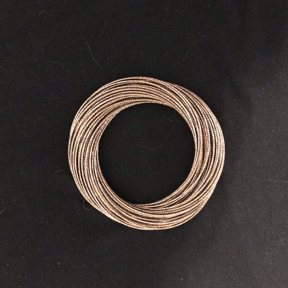 Brown/brass bracelet